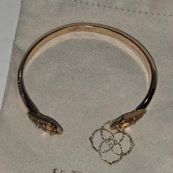 Kendra‎ Scott Arden Lianna Gold Station Cuff Bracelet - Picture 4 of 6